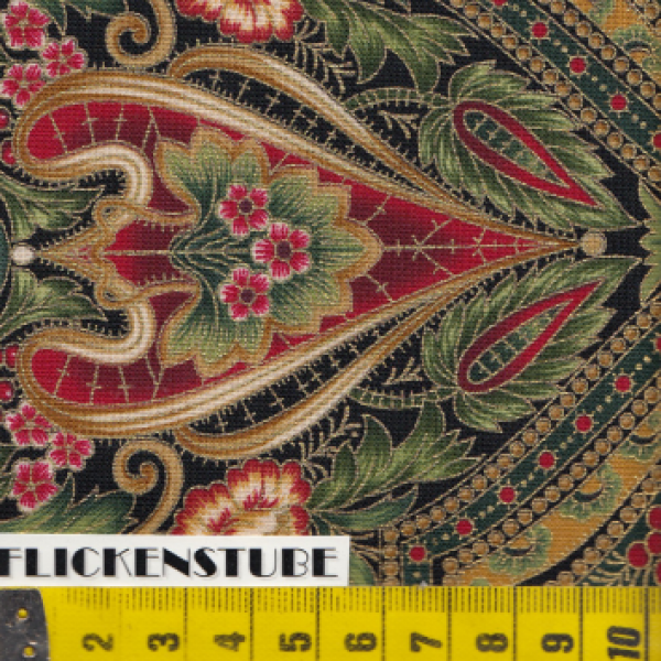 Holiday Flourish II by Peggy Toole by Robert Kaufmann Fabrics